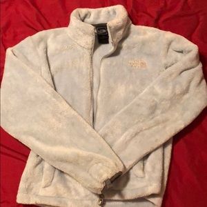 North face fuzzy jacket